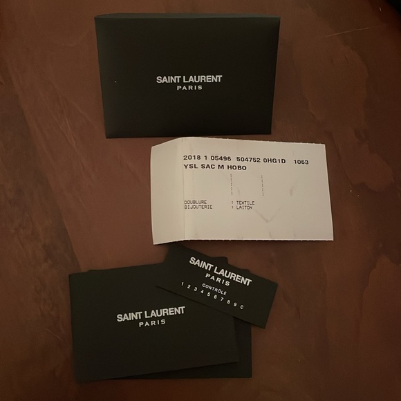 Saint Laurent Leather Tote - Picture 9 of 9